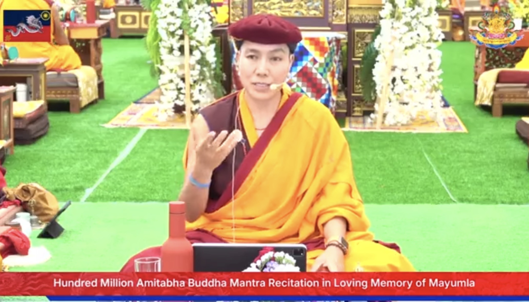 Sukhavatī Prayer Teaching – from 100M Amitabha retreat